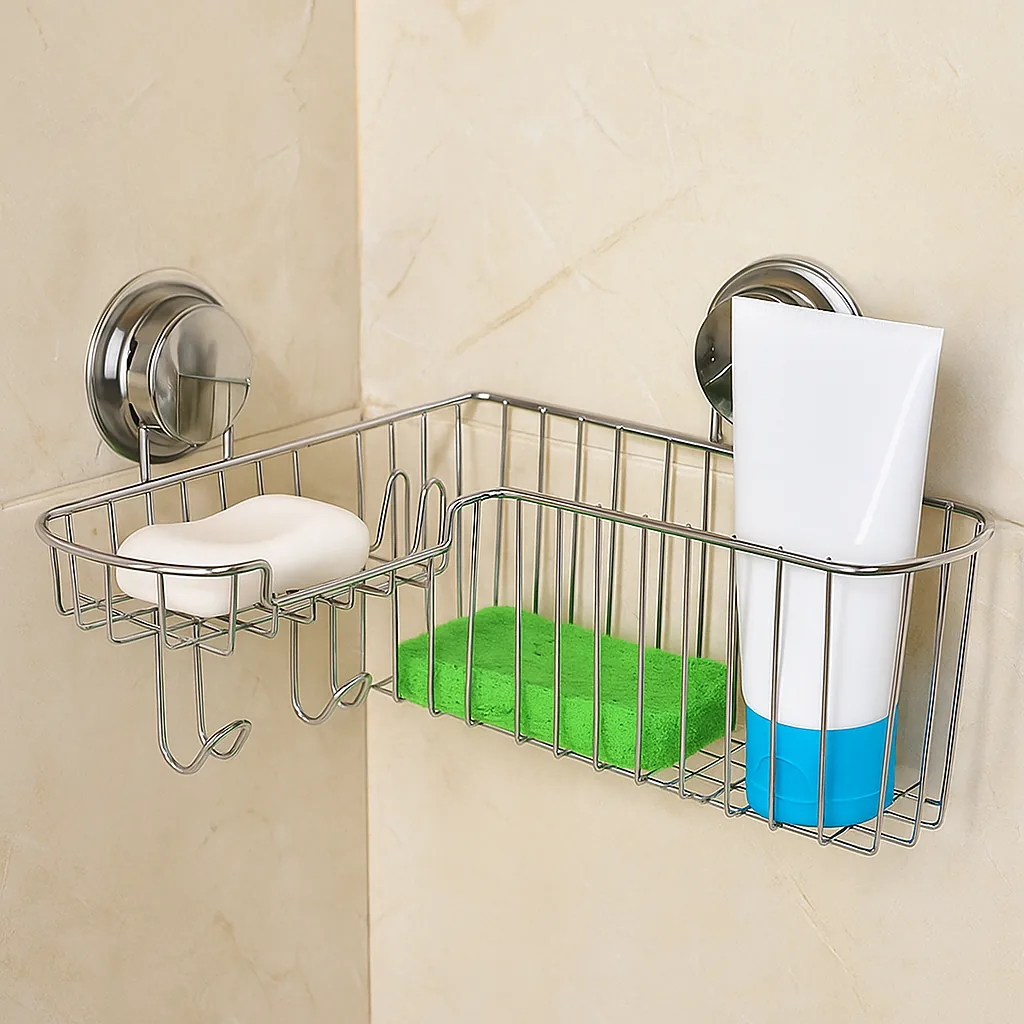 Chrome Corner Basket