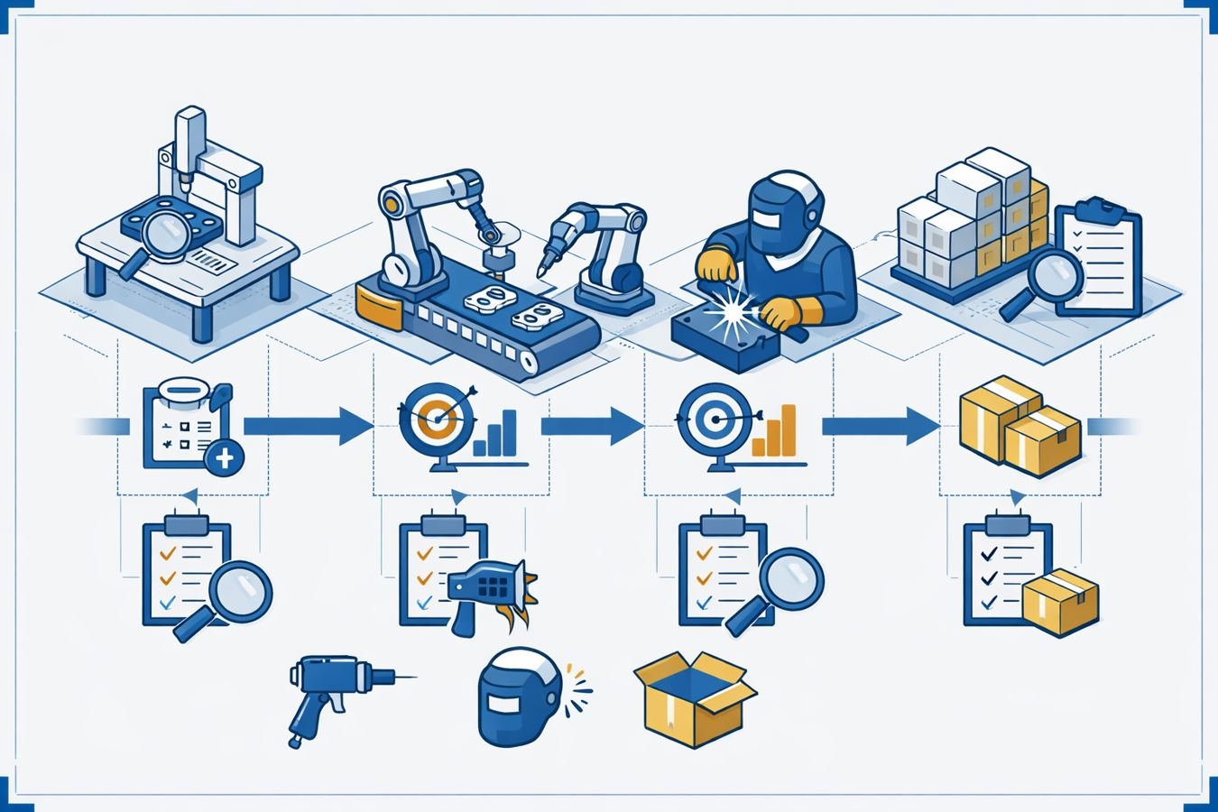 From IQC to OQC: AQL Sampling Plans and CTQ Control for Wire Bathroom Hardware (Buyer-Ready, 2025)