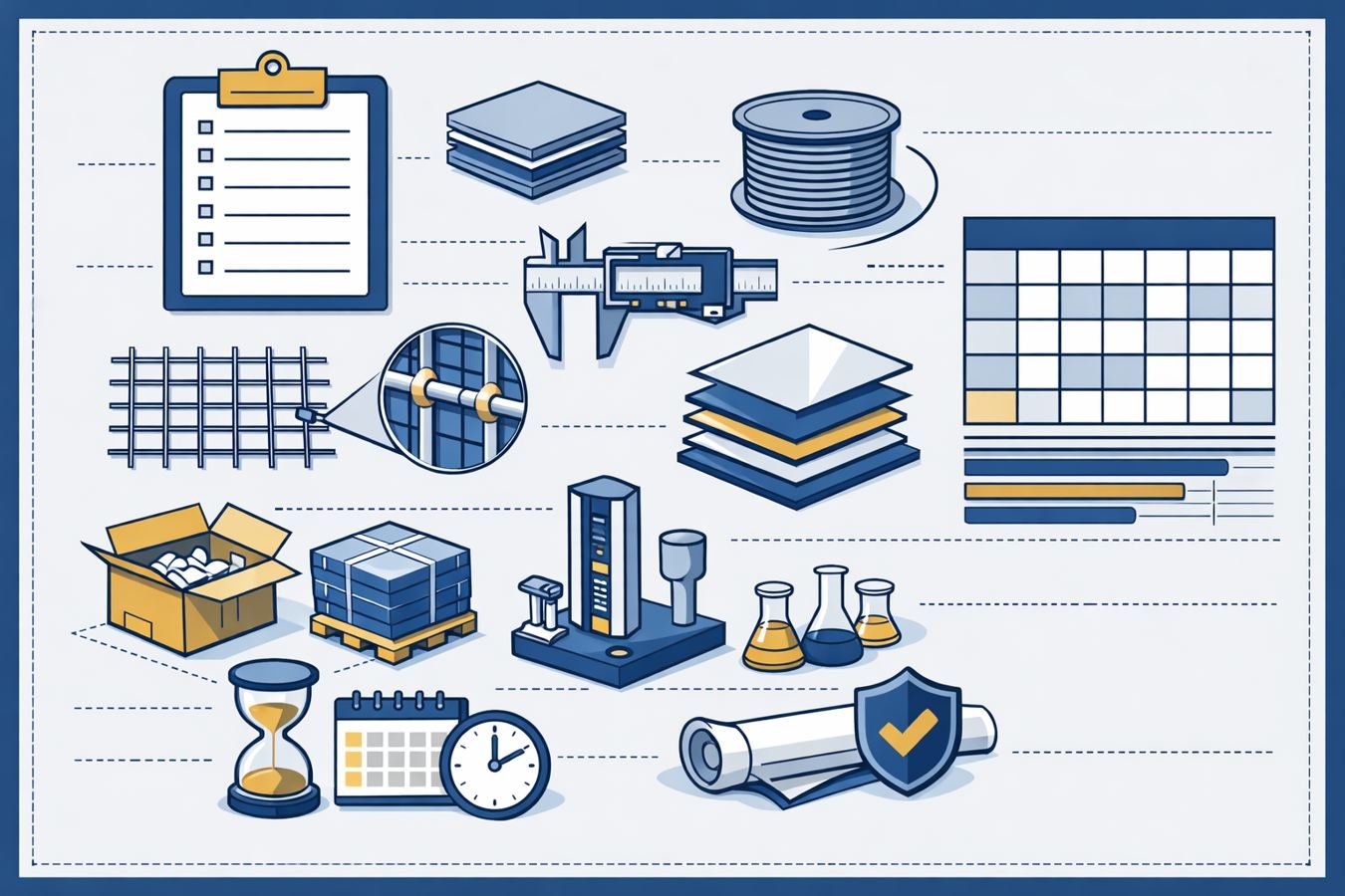 How to Write a “Comparable + Inspectable” RFQ for Wire & Bathroom Storage (Universal Template)