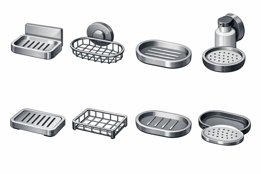 How to Choose a Modern Soap Holder for Wholesale: Stainless Steel vs Zinc, Drainage & Finish