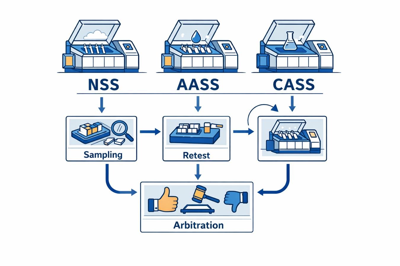 Salt Spray Testing in Your Purchase Order: NSS vs AASS vs CASS, Hours, Sampling, Retest & Arbitration (Bathroom Hardware)