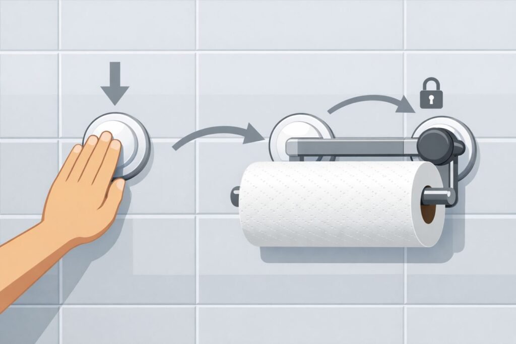 Suction cup paper towel holder buying guide with surface compatibility and load test controls