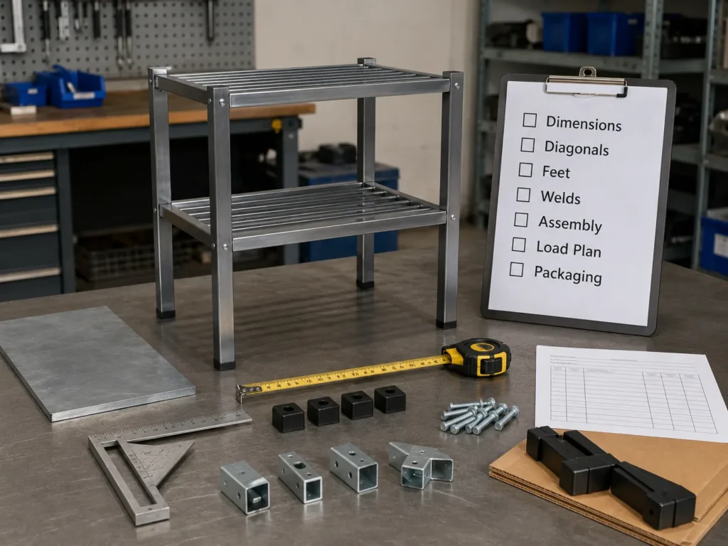 Buyer checklist for metal storage rack stability review