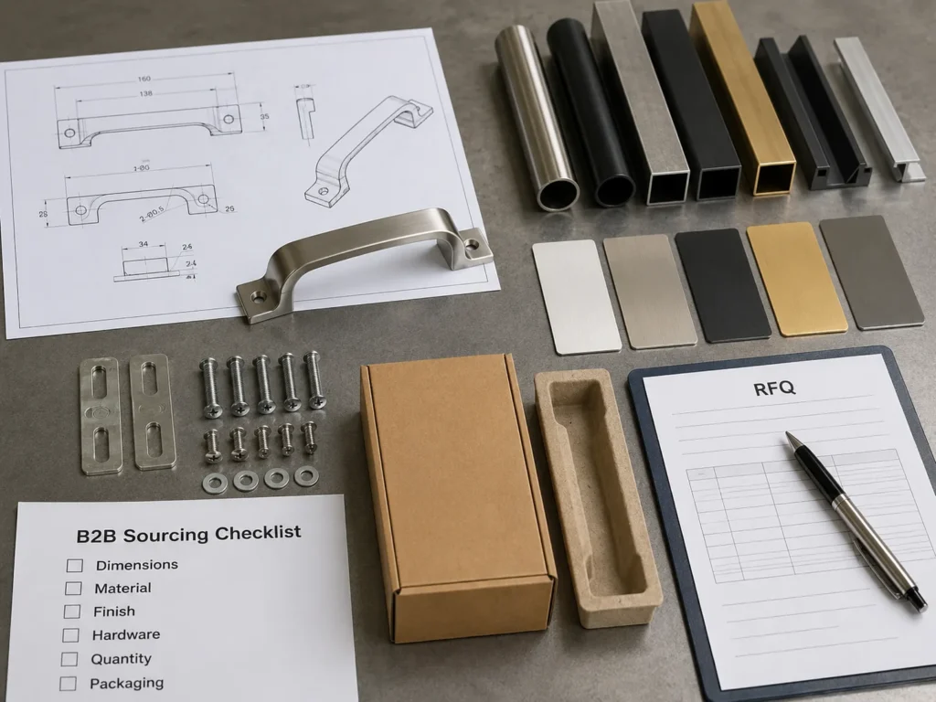 Buyer RFQ checklist for custom metal hardware factory quotation