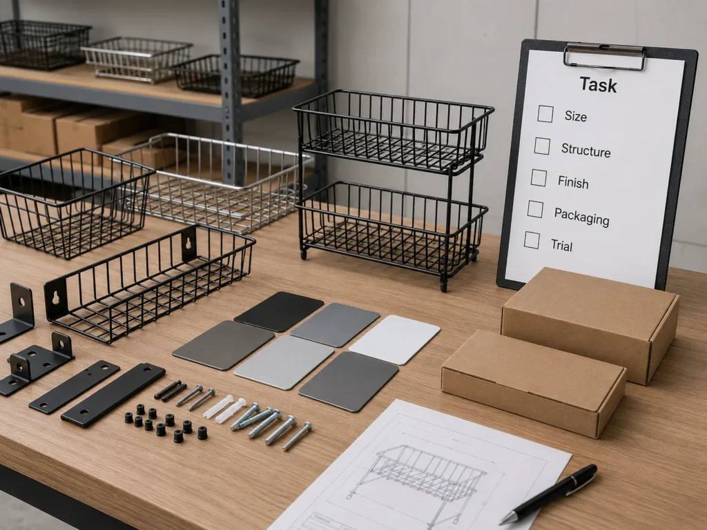 Home organization brand checklist for metal storage product selection