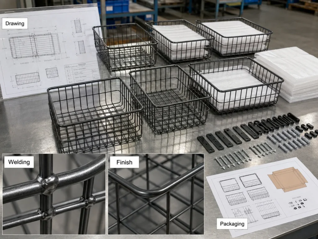 OEM home storage hardware sample and quality control review