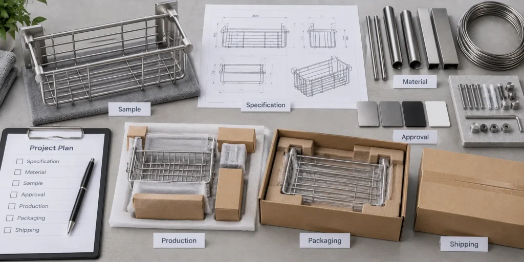 Bathroom hardware production lead-time checklist for importers