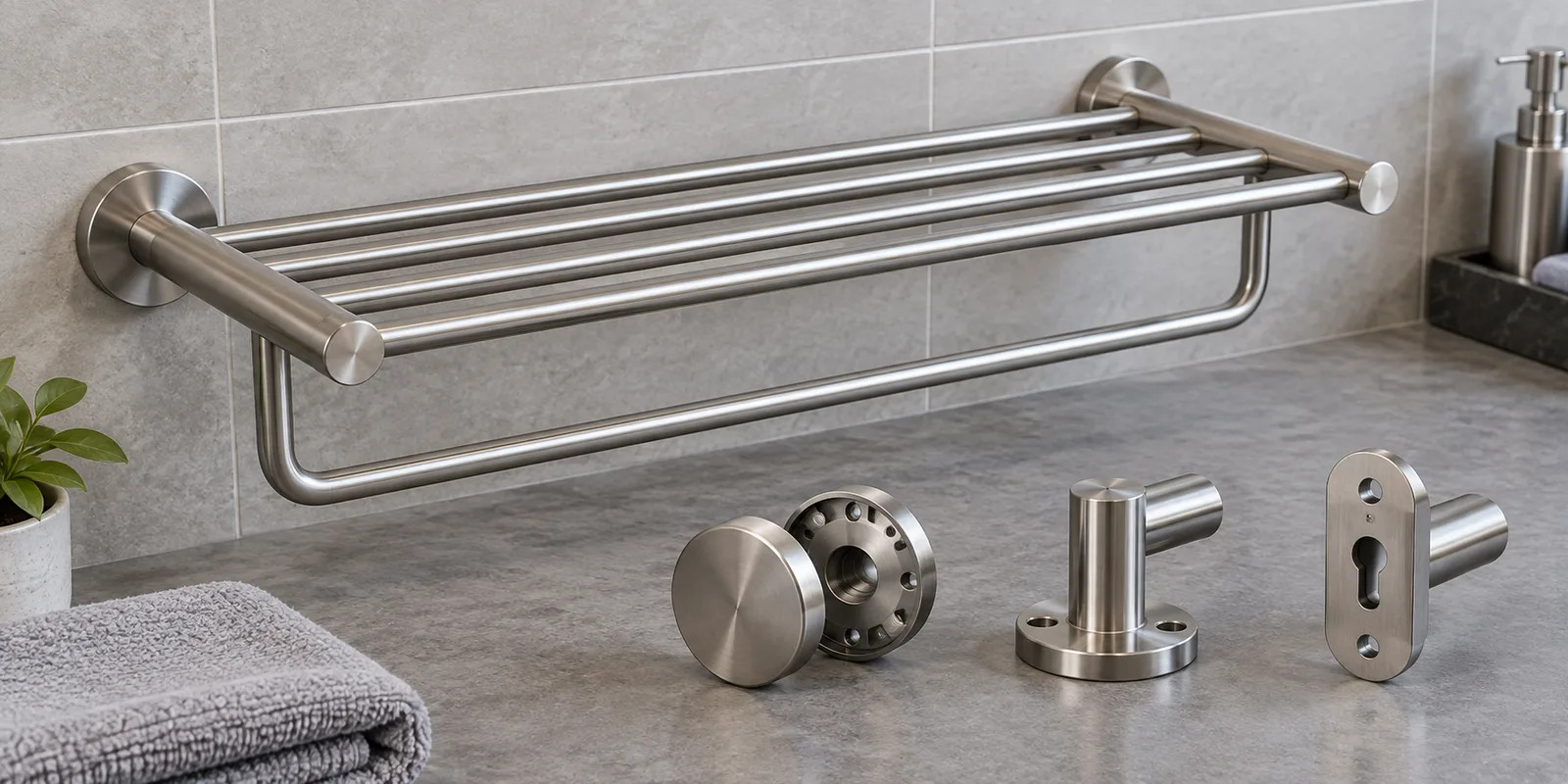 Towel rack mounting bracket design samples for importer comparison