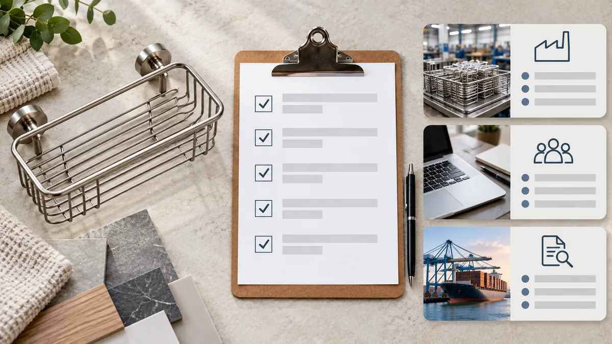 Illustrative checklist separating factory facts from importer and broker ISF decisions.