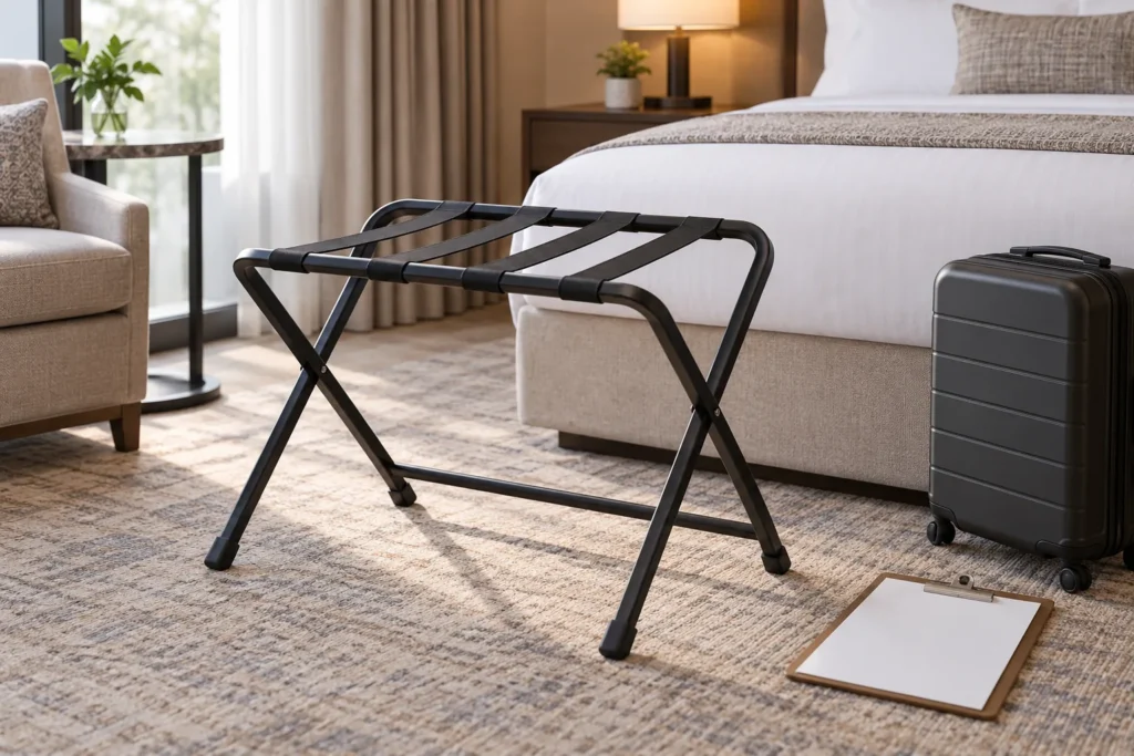 Hotel Luggage Rack Load Capacity: Evidence Buyers Should Request