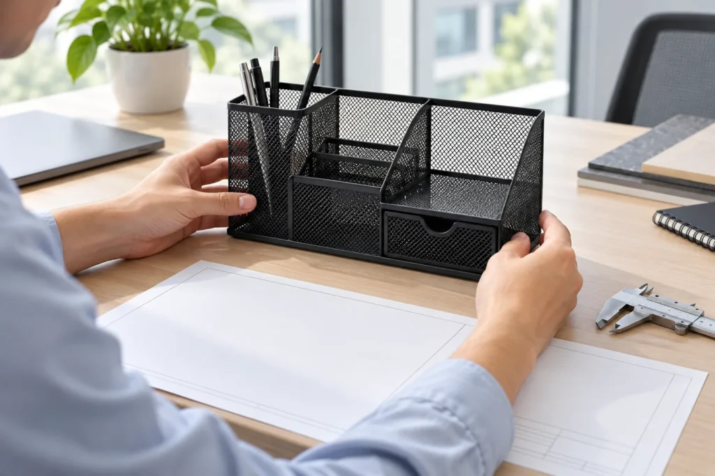Metal Mesh Desk Organizer OEM: Sample Approval Guide