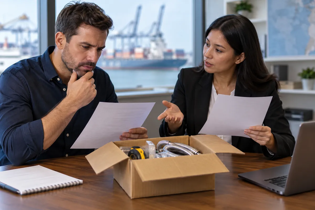 Importer preparing product and liability questions for a broker or surety