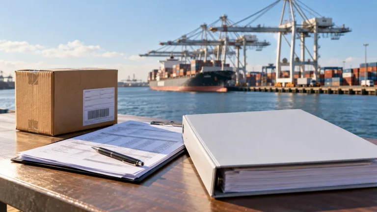 Hardware importer comparing single-transaction and continuous bond information with a customs professional