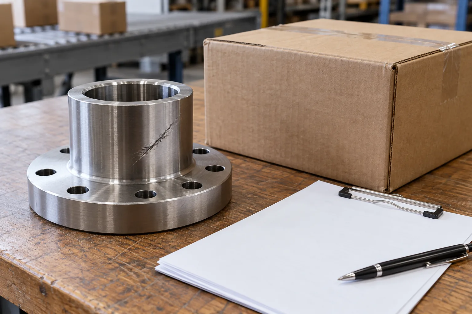 Importer organizing rejected hardware records before discussing export or destruction with a qualified filer