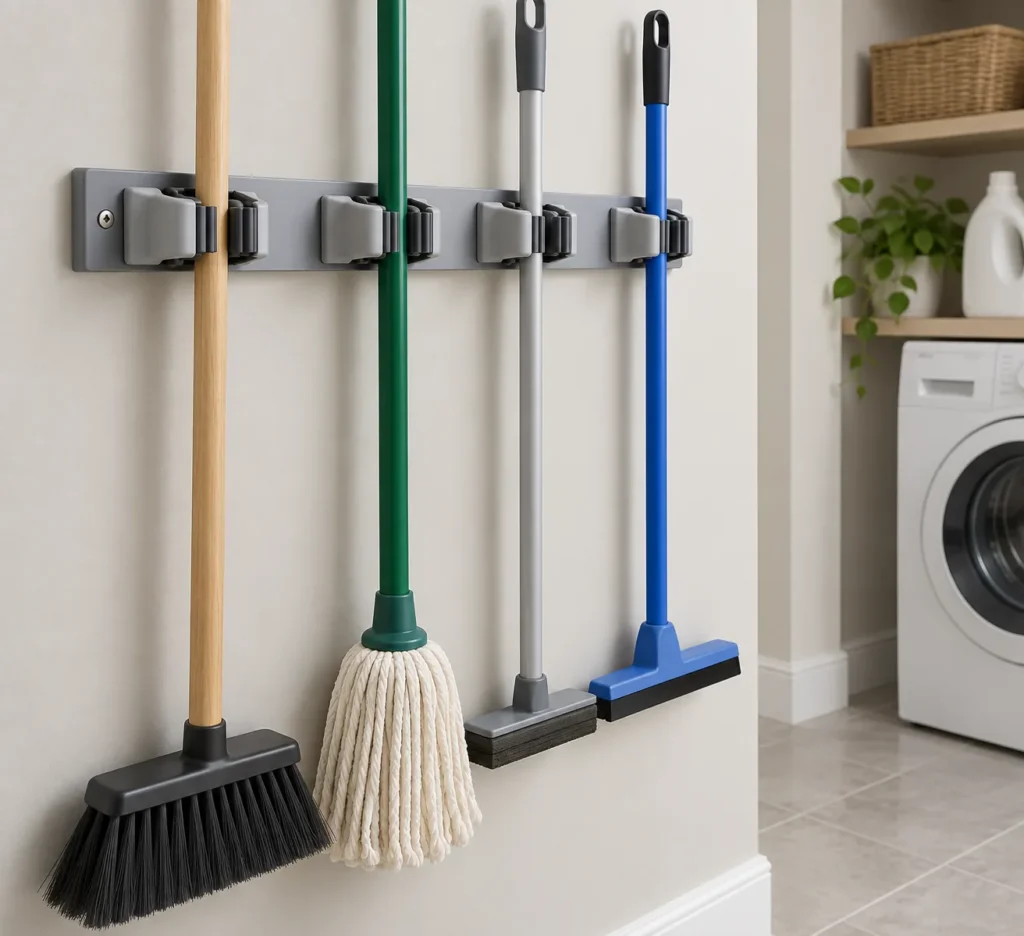 Conceptual broom mop holder handle diameter grip specification example for a B2B sourcing discussion.