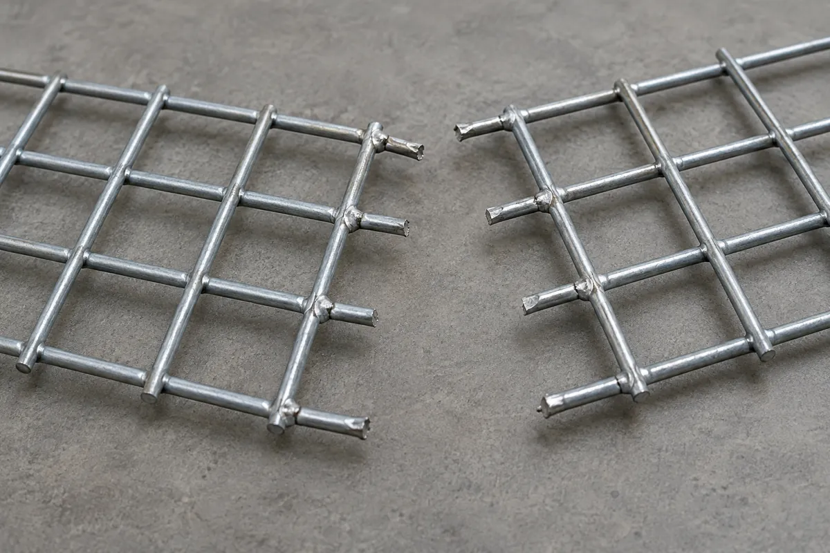Close-up illustrating a sample review point for resistance weld destructive test methods for oem buyers.