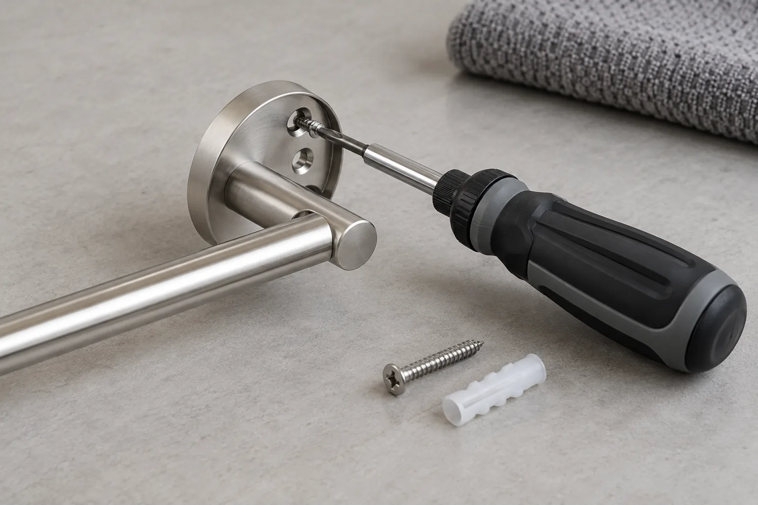Torque Screwdriver Calibration Assembly for OEM Buyers buyer specification sample on an inspection table.