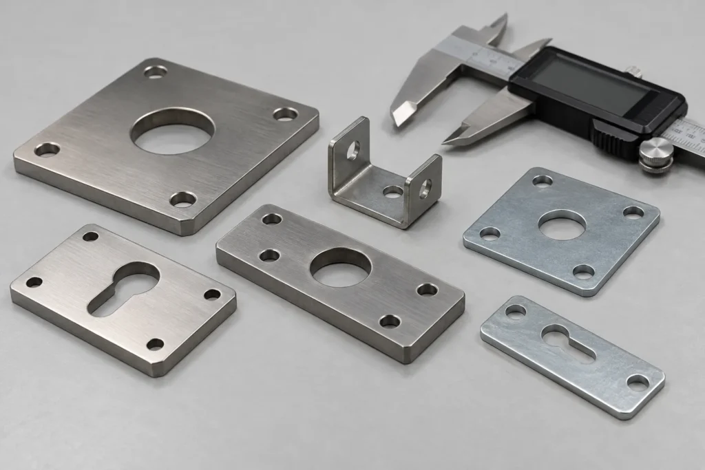 Sheet Metal Gauge vs Thickness Specification for OEM Buyers buyer specification sample on an inspection table.