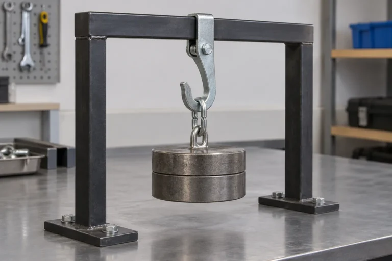 Zinc Alloy Creep Loaded Hardware for OEM Buyers: product and material identification on an OEM sample table.