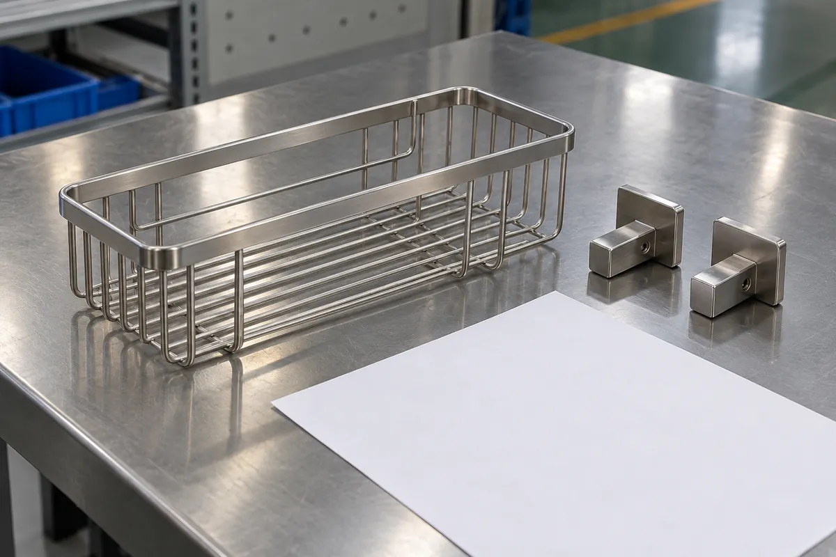 Buyer reviews frame weld sequence and post-release datums