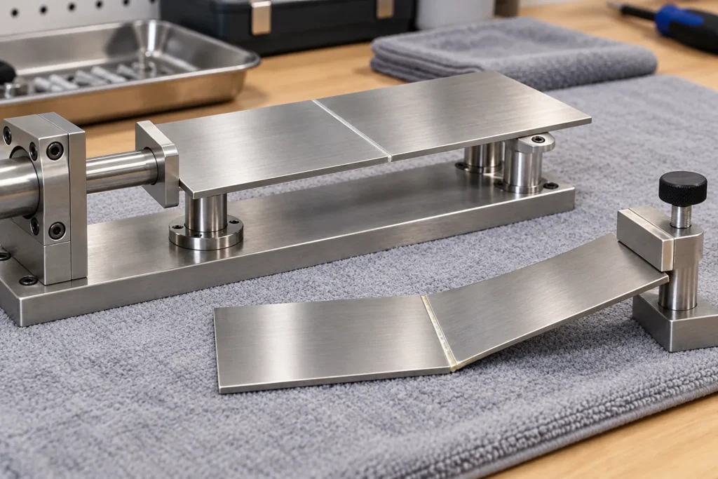 Adhesive Joint Peel Shear Metal Shelf Assemblies