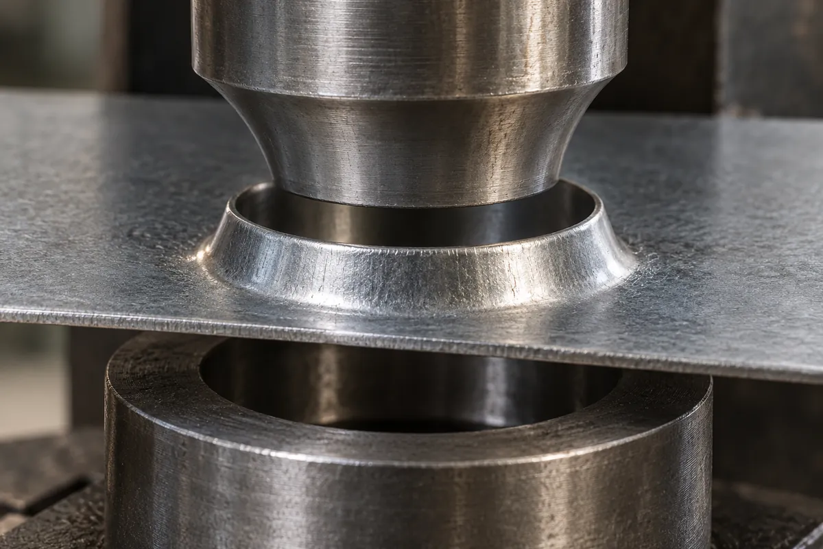 Manufacturing detail relevant to sheet metal edge stretching hole expansion cracks