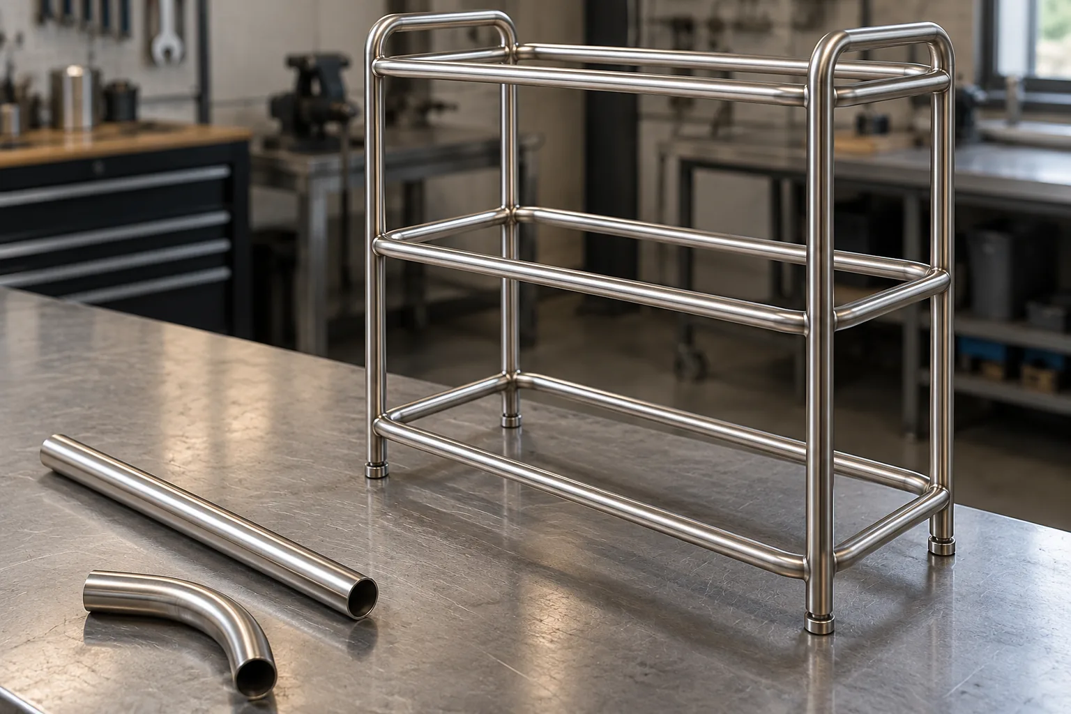 Metal hardware sourcing scene for mandrel tube bending ovality flattening