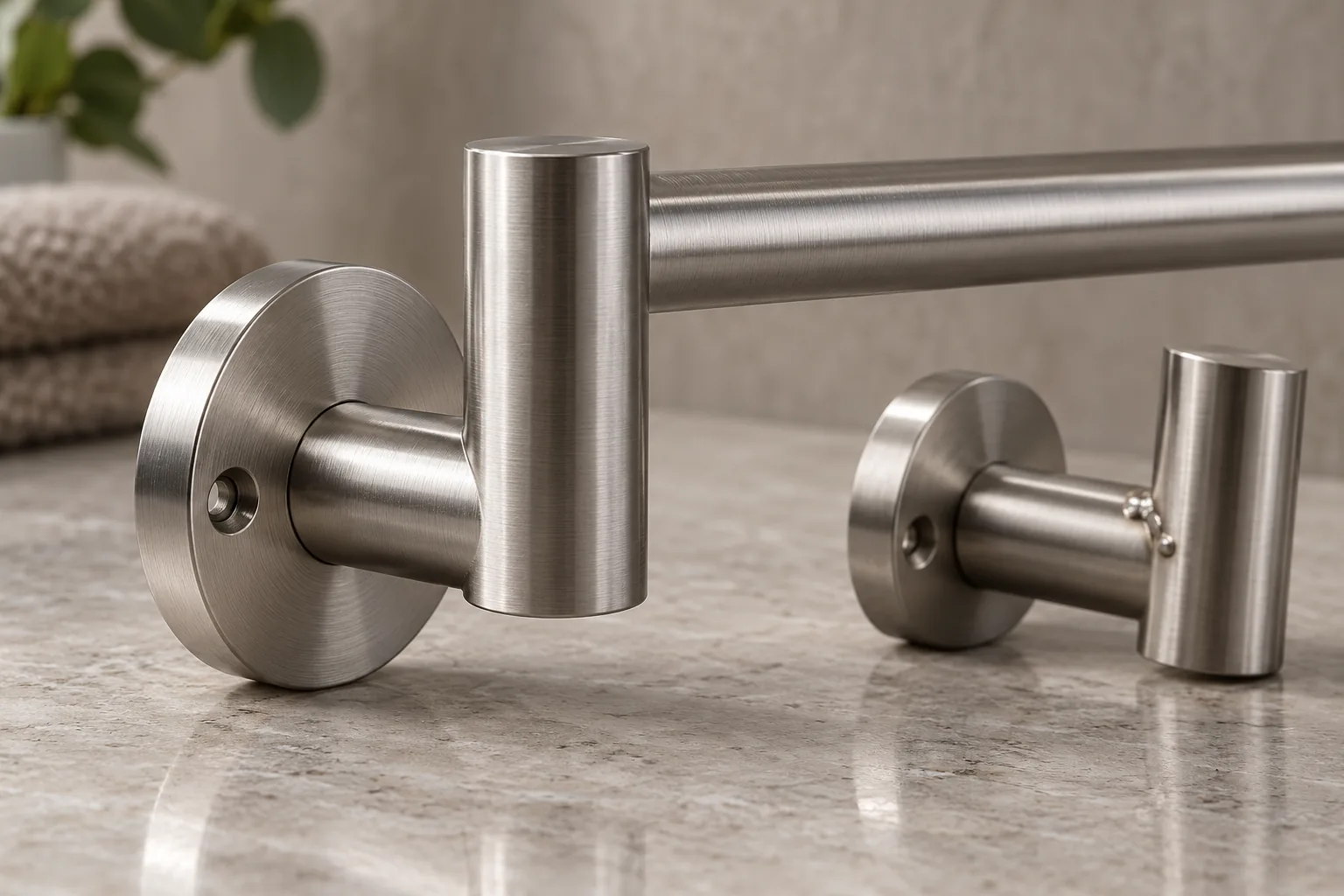 Metal hardware sourcing scene for weld spatter embedded stainless corrosion removal
