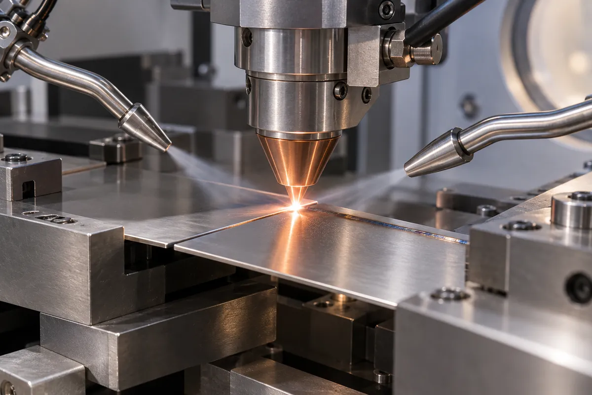 Manufacturing detail relevant to laser welding shielding gas porosity oxidation