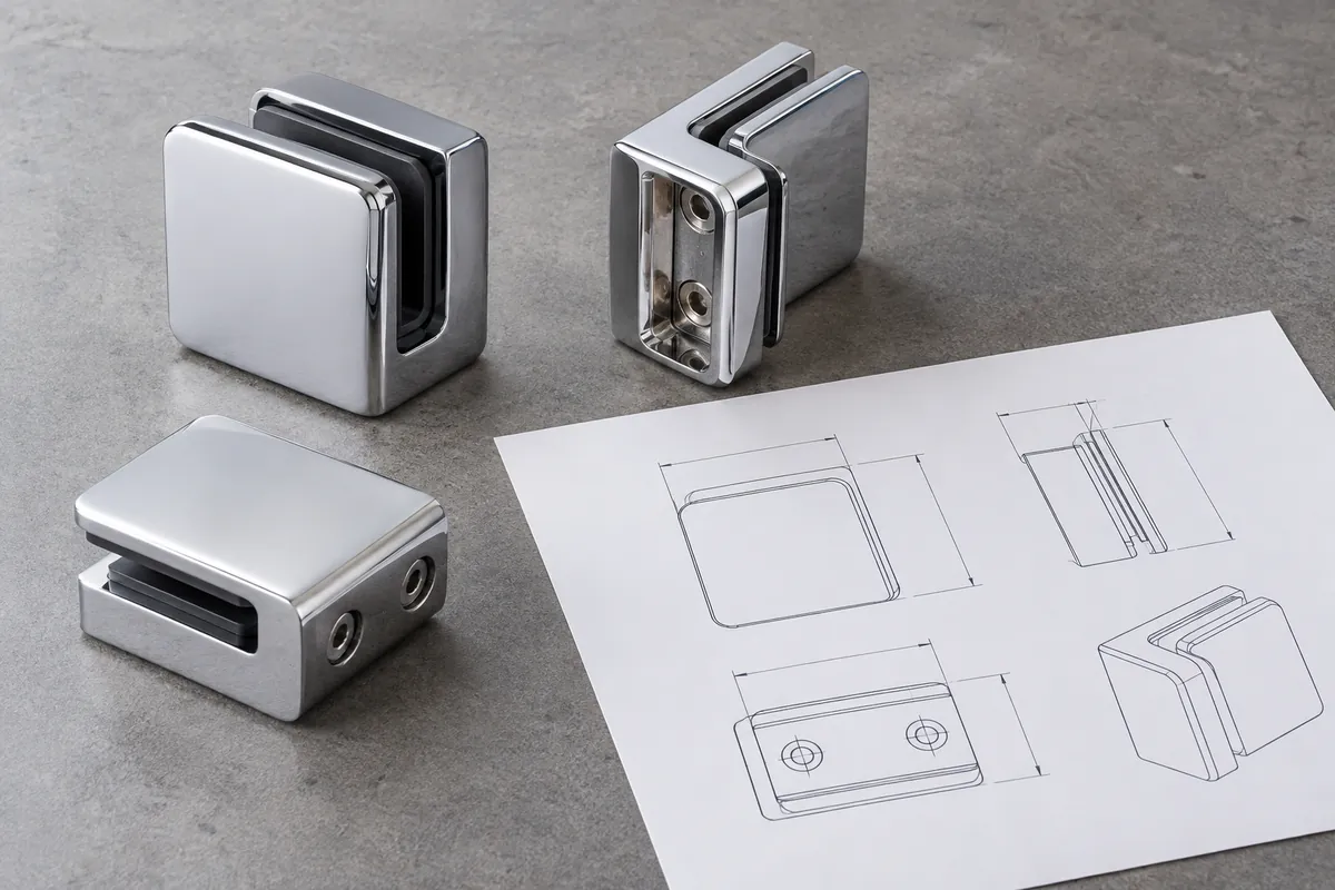 Buyer sample review for Plating Coverage in Recessed Bathroom Hardware Features