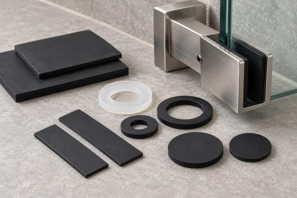 Relevant hardware sourcing scene for Micro-IRHD vs Shore Hardness for Thin Hardware Pads