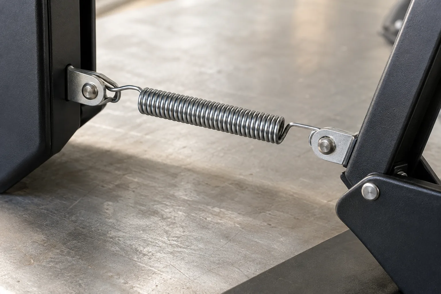 Extension Spring Initial Tension vs Rate in Folding Organizers: relevant hardware sample and component interface on a sourcing review bench.