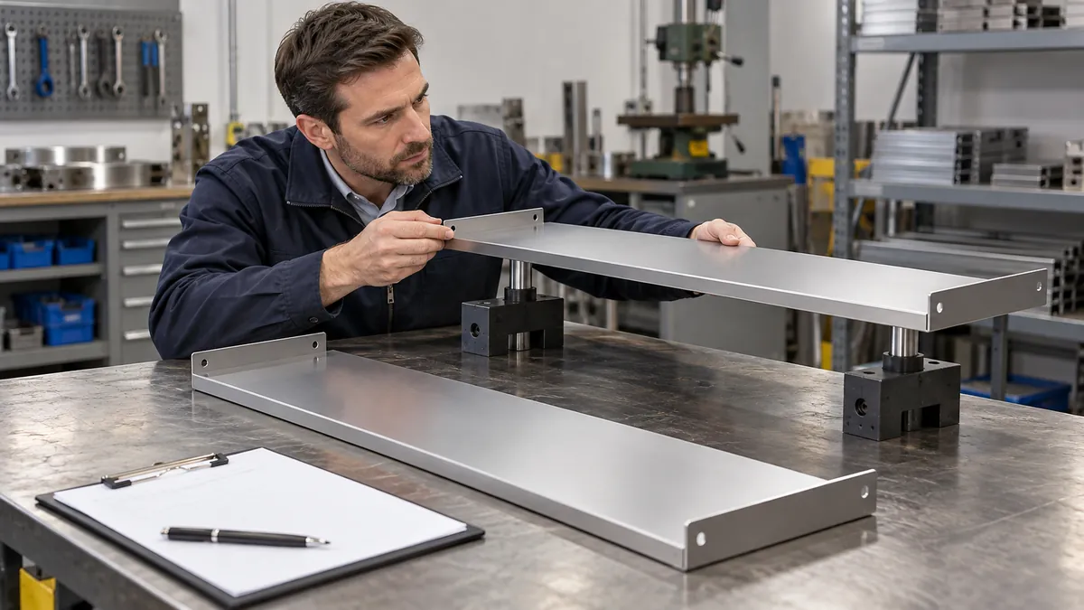 Spring-Loaded Work Supports for Thin Shelf Fixtures: buyer inspection review