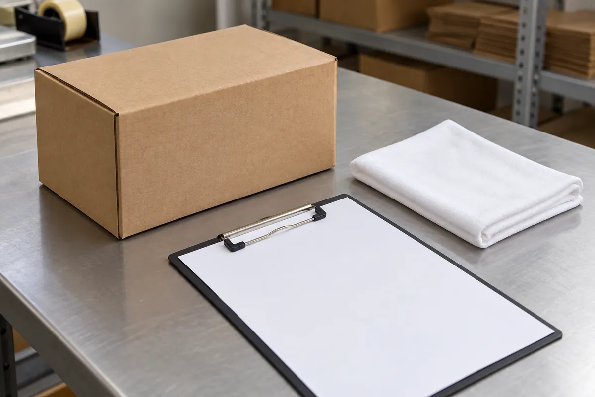 printed corrugated packaging for private-label metal hardware for supplier qualification and buyer review