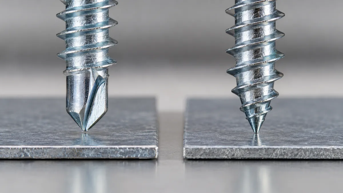 self-drilling and self-tapping screws for thin sheet-metal organizer joints for buyer specification review