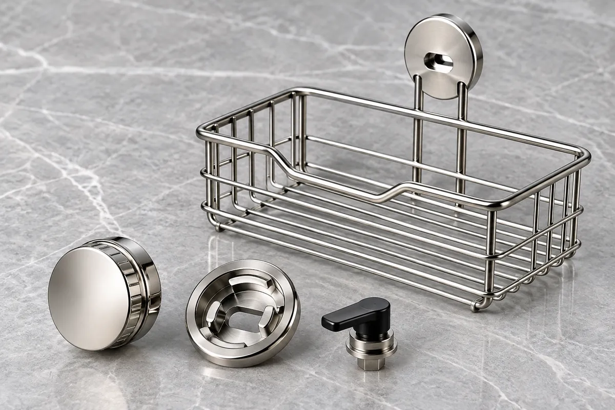 a quarter-turn fastener seated through a metal organizer panel, showing grip length and cam contact geometry in a buyer-focused metal hardware sourcing review