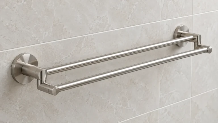 double towel bar spacing