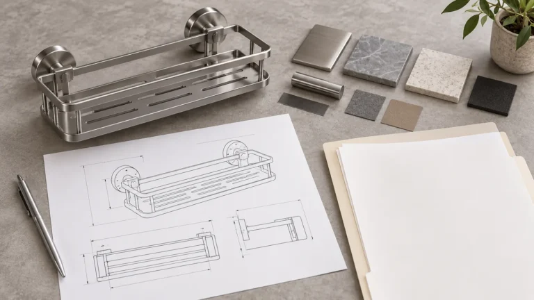 Unbranded hardware samples and product evidence prepared for an EU tariff classification review; conceptual illustration only.