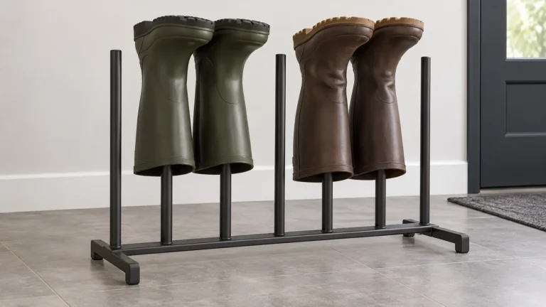 upside down boot rack