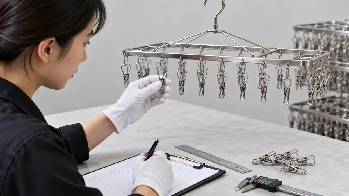 Buyer sample review for Multi-Clip Laundry Hangers