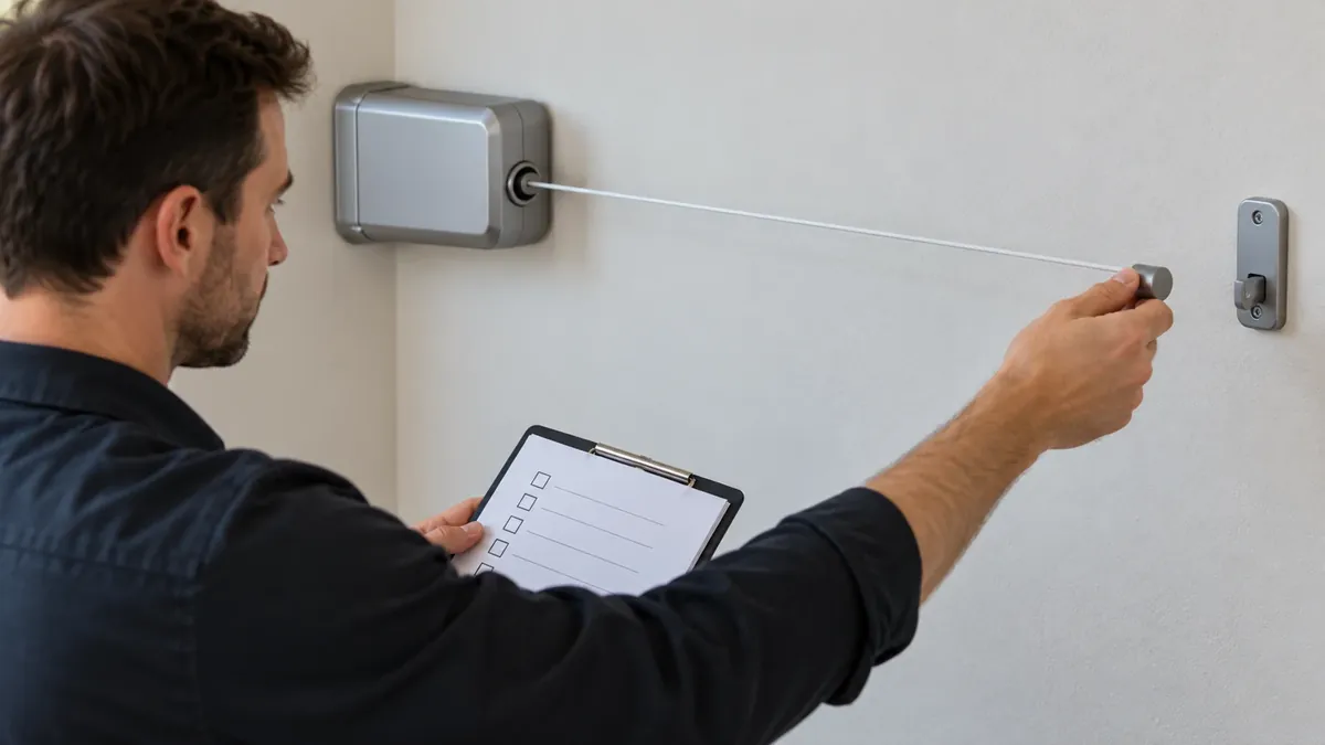 Buyer sample review for Wall-Mounted Retractable Clotheslines