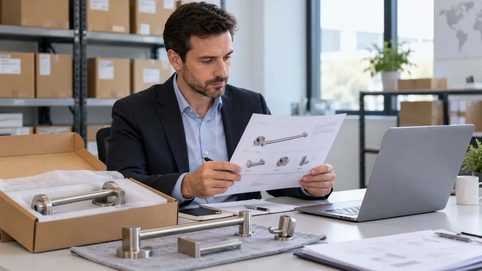 Hardware importer coordinating product master data between factory, certified data pool, and retailer