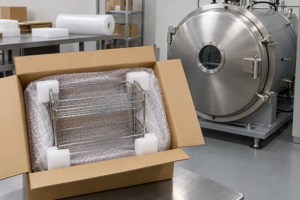 Package Altitude Reduced Pressure Air Transport Bubble Wrap for Hardware Buyers