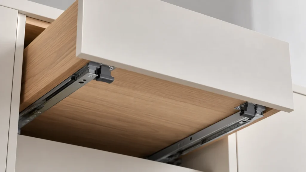 Undermount drawer locking device compatibility: OEM Buyer Specification